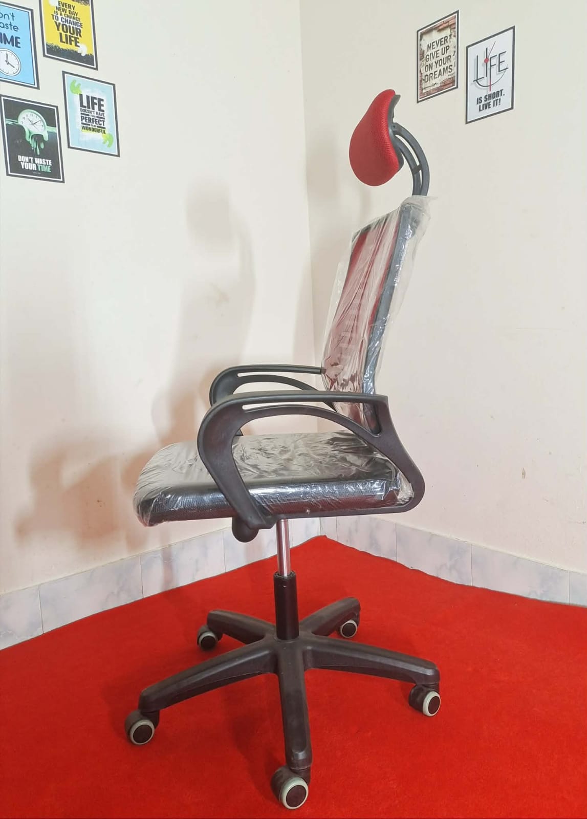 Picture of Smart Home 24 Brand New Premium Headrest Mesh Office Chair | Comfortable & Durable