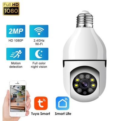 Picture of Bulb System 360 Degree WiFi Panoramic IP Camera E27 with Night Vision
