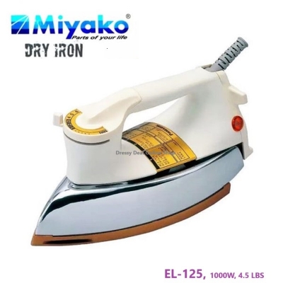 Picture of Miyako EI-125 Non Stick Automatic Heavy weight Dry Iron