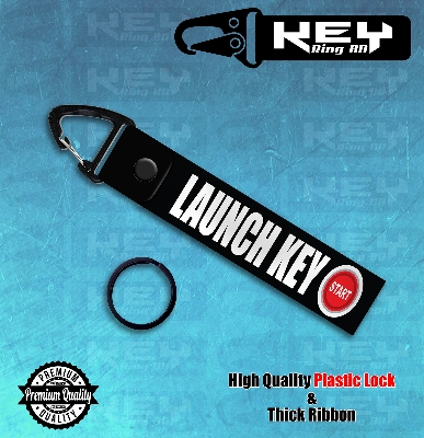 Picture of Key ring For Bike user ---- Launch Key ---- Premium Quality & Plastic lock (Attachable to keys for bike, car, bag, home, and office keys)