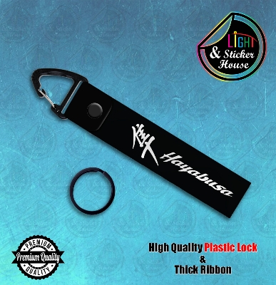 Picture of Key ring For Bike user ---- Hayabusa ---- Premium Quality & Plastic lock (Attachable to keys for bike, car, bag, home, and office keys)