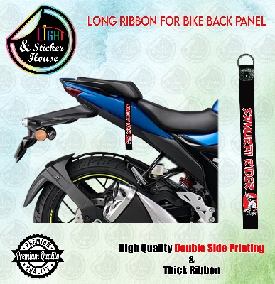 Picture of Long Ribbon For Bike Back Panel -------- Samurai Rider - Premium Quality