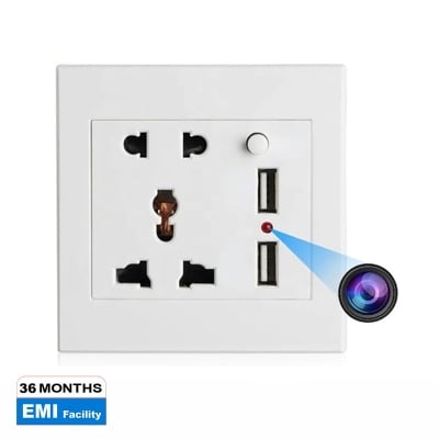 Picture of WiFi Mini Socket Camera WiFi Socket ip Camera Camera - White
