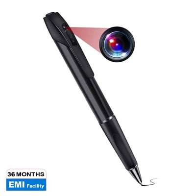 Picture of W8 Pen Camera 1080P Pocket Video Recorder Security Mini Body HD DVR cam - Black