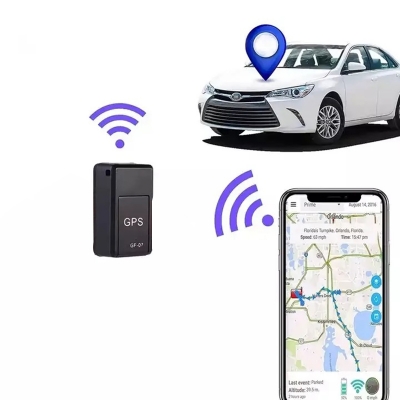 Picture of Mini Car Tracker GSM Tracking Device Locator GF-07 Magnetic with voice - Black