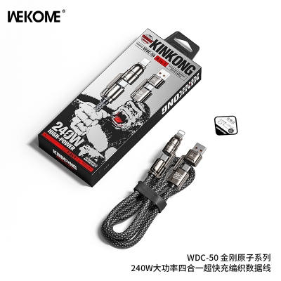 Picture of WE-KOME WDC-50 Charging Cable - Black