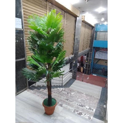 Picture of artificial palm tree plant  - free delivery