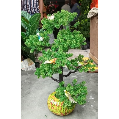Picture of Artificial Plastic Plant Tree  - - Home Decoration Item