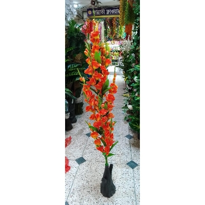 Picture of Artificial Plastic Plant Tree  -Cherry Flower - Home Decoration Item