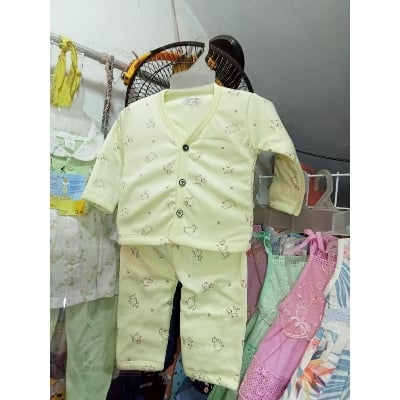 Picture of woolen New Born Baby Winter Dress Set