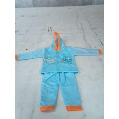 Picture of woolen New Born Baby Winter Dress Set