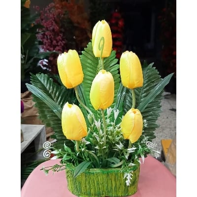 Picture of Artificial Plastic Plant Tree  -