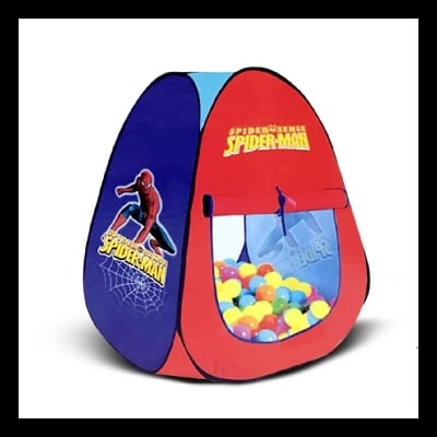 Picture of Spider Man Tent House With 50 Ball - Red