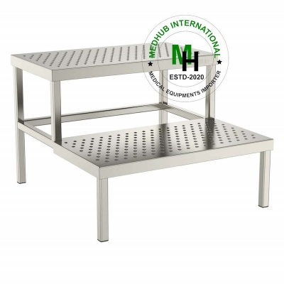 Picture of Over Step Tool (Stair) for hospital/home use (Stainless Steel) - Silver