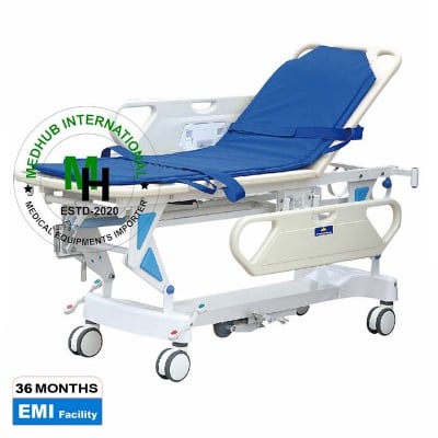 Picture of Patient Transfer Trolley For Hospital/Home Use (China) - White