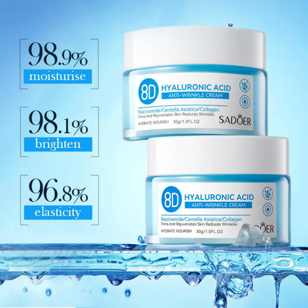Picture of Sadoer 8D Hyaluronic Acid Anti-Wrinkle Cream 30g