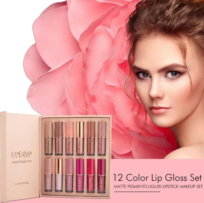 Picture of HANDAIYAN 12 pcs Matte Liquid Lipstick Box