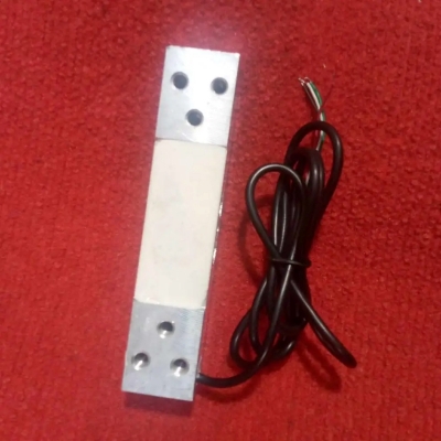 Picture of 130KG Pressure Sensor 130KG Load Cell Sensor Amplifier Single Point Aluminum Alloy Pressure 130KG Weight Measurement Sensor 130KG Capacity For Electronic Scale With 3 Feet Cables