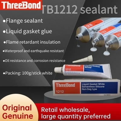 Picture of ThreeBond 1212 Liquid Gasket White (Solventless Silicone, Non-Sag Type)