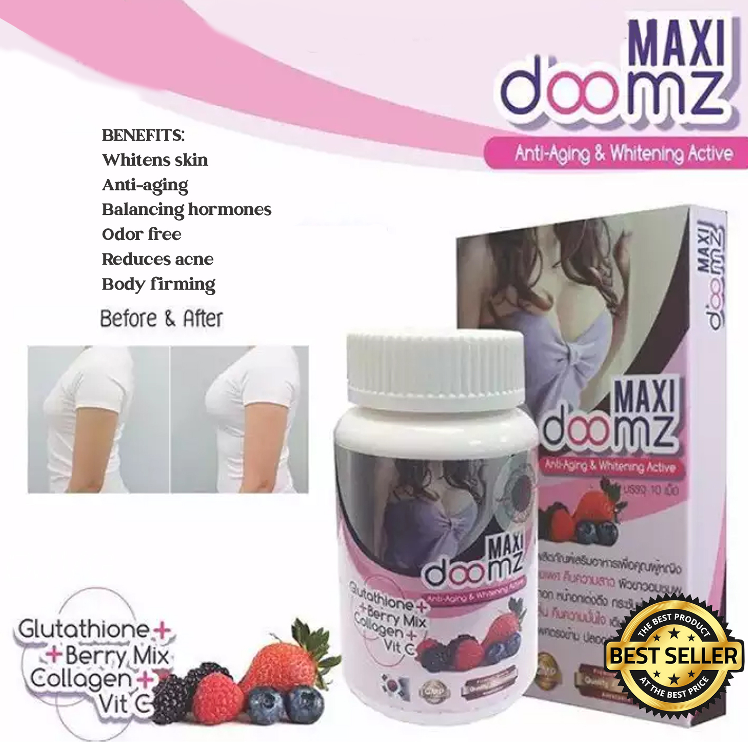 Picture of Maxi Doomz Anti-Aging & Whitening Active