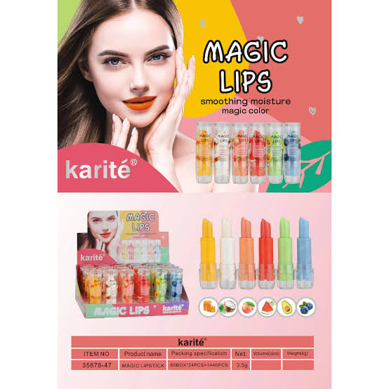Picture of Karite magic lips smoothing moisture colors lipstick (2piece)
