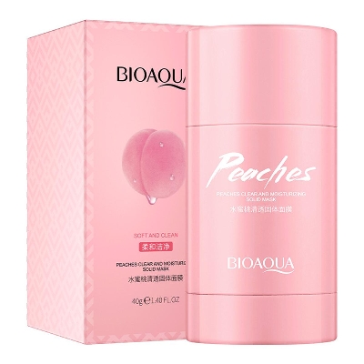 Picture of BIOAQUA Peach Extract Clear & Moisturizing Facial Solid Mask- 40g