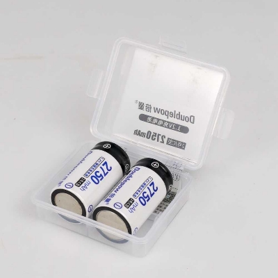 Picture of Doublepow C Size 1.2V 2750mAh Ni-Cd (AM2/MN1400/E93/LR14N/R14/UM2/HR14/LR15/U7522/KC) High Capacity Rechargeable Battery Pack - 2 Pieces ( Black )