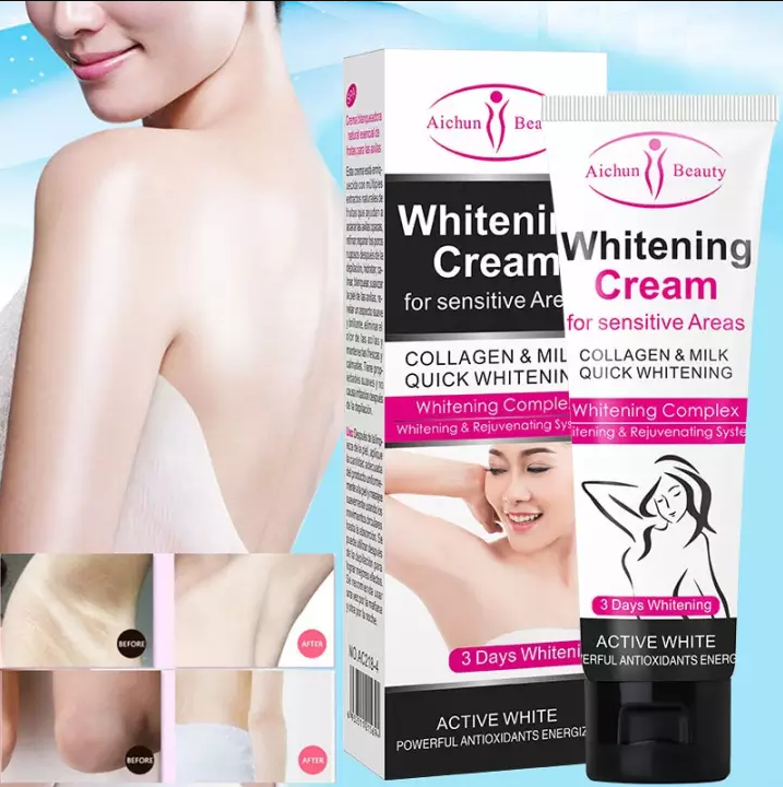 Picture of Aichun Beauty Armpit Whitening Cream Body Underarm Legs and Knees Private Parts Skin Whitening Skin-lightening- 60g