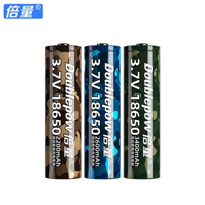 Picture of Doublepow 18650 3.7V 2600mAh Lithium ion Battery - Battery for Reliable Rechargeable Power Premium Battery (Flat Top) - 1 Piece ( Multicolor )