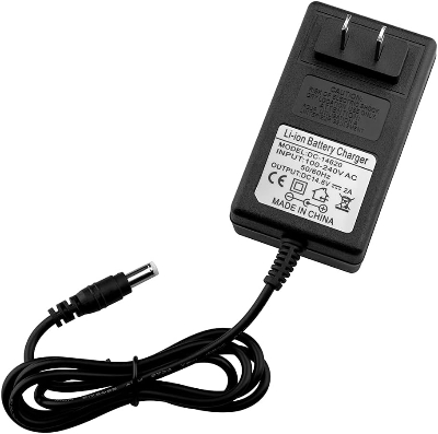 Picture of 14.6V 2A Output Charger for 4S 12V 6Ah & 9Ah LiFePO4 Battery pack - 1 Piece ( Black )