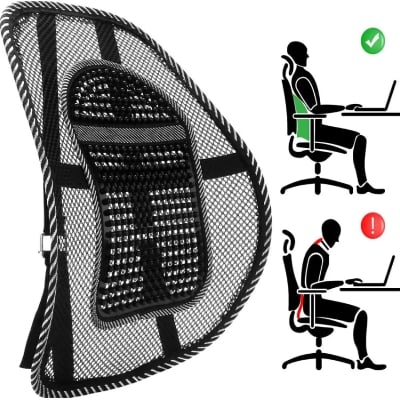 Picture of Back Support Right Back Support - Black