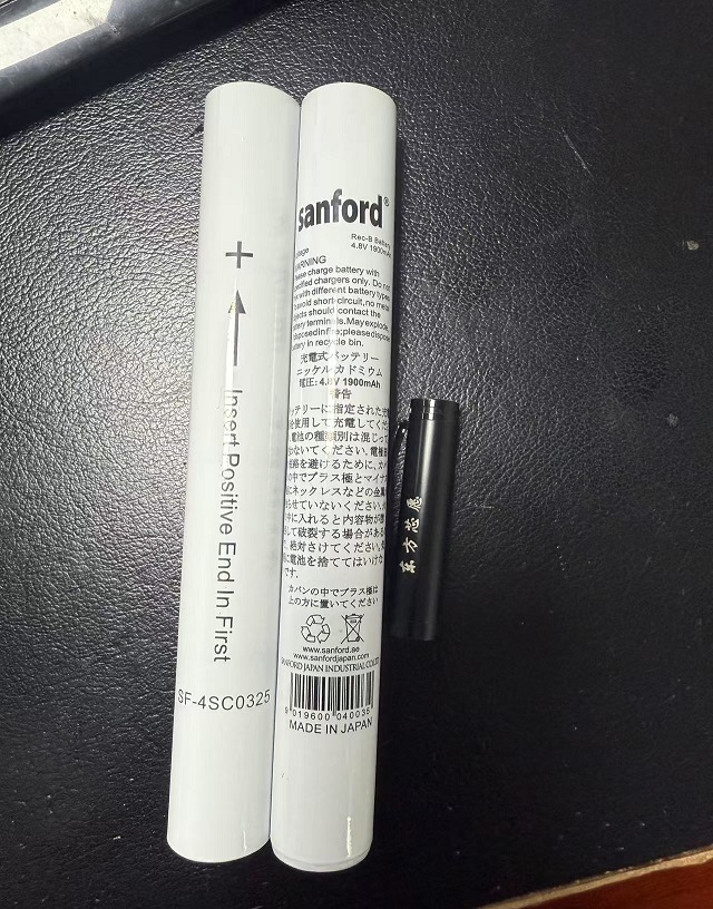 Picture of sanford 3.6V 2500mAh 3C Size (1pc) Rechargeable Nickel Cadmium (Ni-Cd) Battery for Torchlight/Flashlight - 1 Piece ( White )