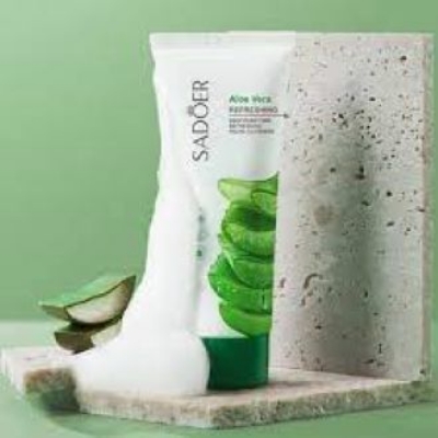 Picture of SADOER Aloe Vera Facial Cleanser Deep Purifying Moisturizing Refreshing - 100g