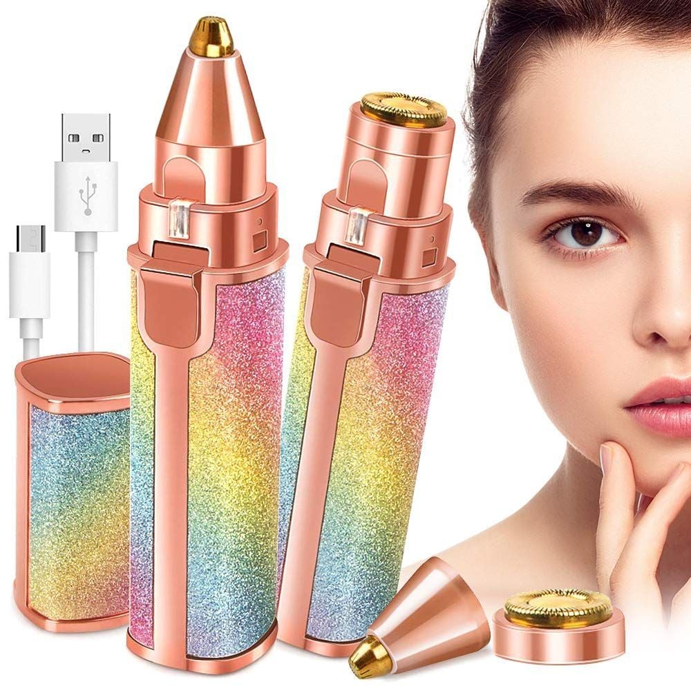 Picture of 2-in-1 Lady Shaver Flawless Eyebrow Trimmer