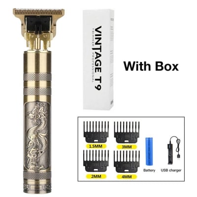 Picture of Vintage T9 Hair Cutting Machine Hair Trimmer Recharge Professional Cordless Hair Trimmer