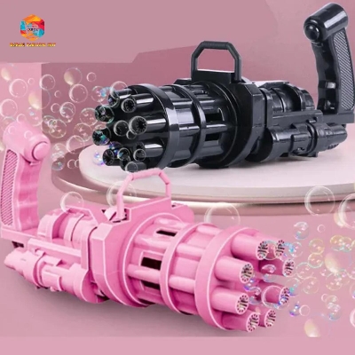 Picture of Funny Children's Gatling Bubble Toys Bubble Machine Kid Gift For Kids
