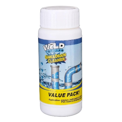 Picture of Pipe Drain Cleaner Kitchen Sink Toilet Drain Cleaner Block Unblock Powder Pipeline Clean Unblocker
