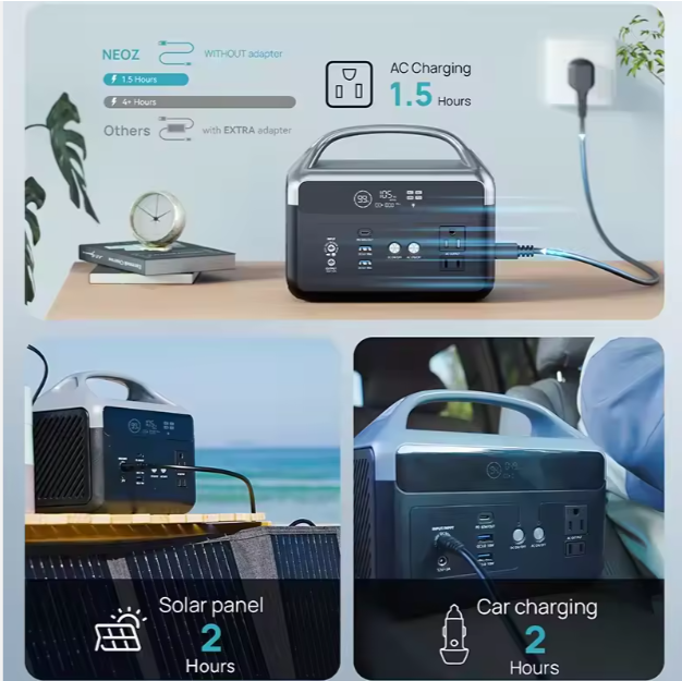 Picture of 300W Portable Power Station (PPS): NEOZL (Black)