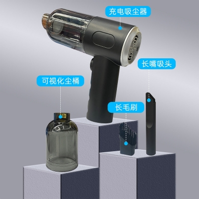 Picture of New 3 in 1 Mini Vacuum Cleaner, Vacuum Cleaner, Wireless & Rechargeable Multi-functional Vacuum Cleaner, Portable Vacuum Cleaner Duster Blower Air Pump, Wireless Handheld Clean Microscopic Dust From Car, Computer, Laptop, Sofas, Mini Air Blower(multicolor 1 pcs)