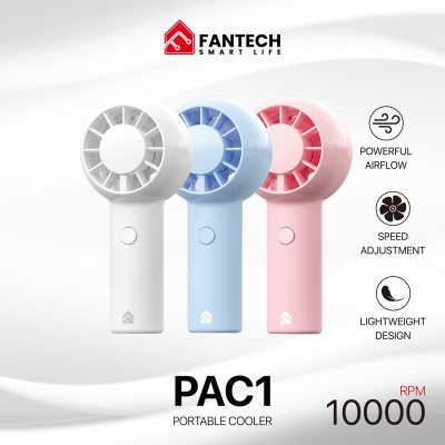 Picture of USB type c Mini high-speed  rechargeable handheld turbo pocket cooling fan 3 speed mood(fan pac)