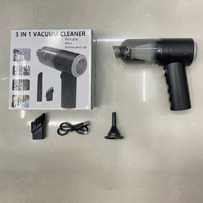 Picture of New 3 in 1 Mini Vacuum Cleaner, Vacuum Cleaner, Wireless & Rechargeable Multi-functional Vacuum Cleaner, Portable Vacuum Cleaner Duster Blower Air Pump, Wireless Handheld Clean Microscopic Dust From Car, Computer, Laptop, Sofas, Mini Air Blower(multicolor 1 pcs)