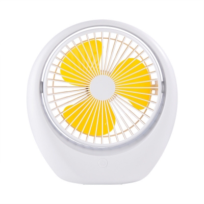 Picture of new Rechargeable Mini Fan With Side Light 3-Speed Switch USB Port(multicolour 2)