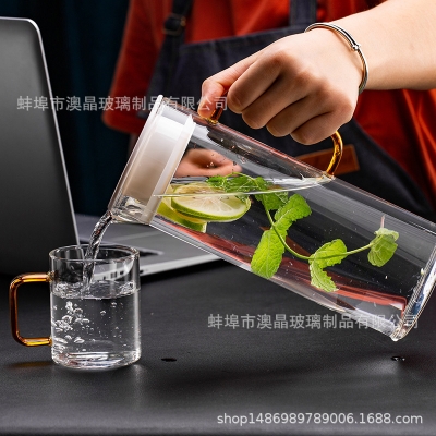 Picture of Borosilicate Glass 5 Pcs Jug & Mug Set  high quality(multicolour)