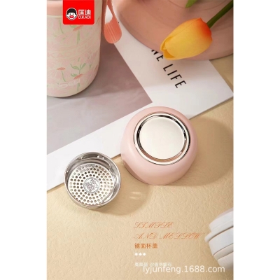 Picture of New Customized 316 stainless steel 3d printed mini sling portable handle thermos cup water bottle(Brown 360ml)