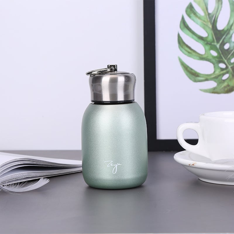 Picture of Leakproof Portable Modern Thermal Drinking Bottle MIni Lightweight Stainless Steel Water Bottle for Kids Men Women gift(randomly multicolour 1 pcs)