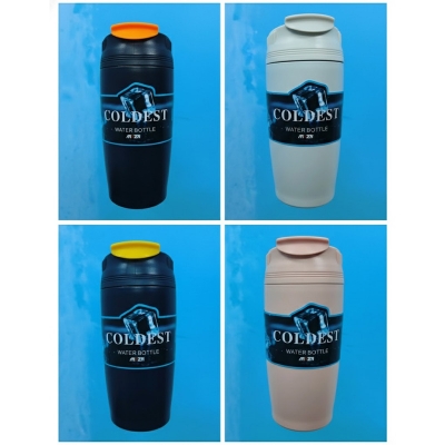Picture of 500Ml  1Pcs 5 Layer Stainless Steel 304 Coffee Mug Leak-Proof Thermos Milk Mug Travel Cup Household Gifts - Water Bottle(multicolour)