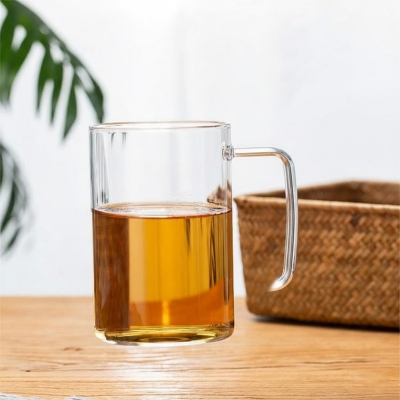 Picture of 270ml high temperature resistant glass tea cup water cup high borosilicate glass tea cup(1pcs 270ml cup)