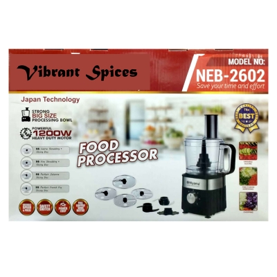 Picture of NIYAMAmultifunctional food processor  heavy duty japani technology(1200 watt)