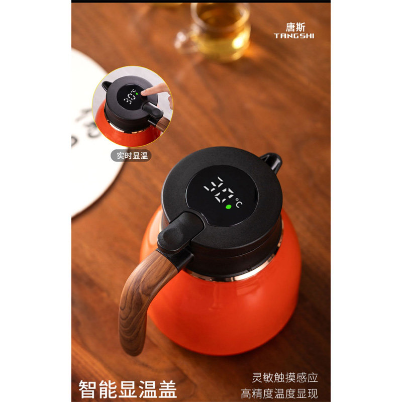 Picture of 500ml/600ml Thermos Stainless steel tumbler insulated water bottle cute coffee thermos cup LED Touch Display Temperature Vacuum Flasks Drinkware smart(1100ml led thermal)
