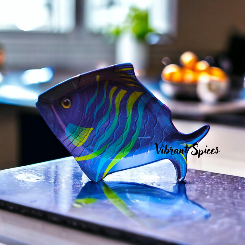 Picture of new Excusive Fish Design Serving Dish / Plate 14" Inch,Oven Proof melamine(1pcs new shape fish design)